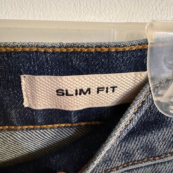 NWT Flint and Tinder Classic Slim Fit Denim Jean Blue Pockets Mens Size 28/30 - Picture 6 of 9